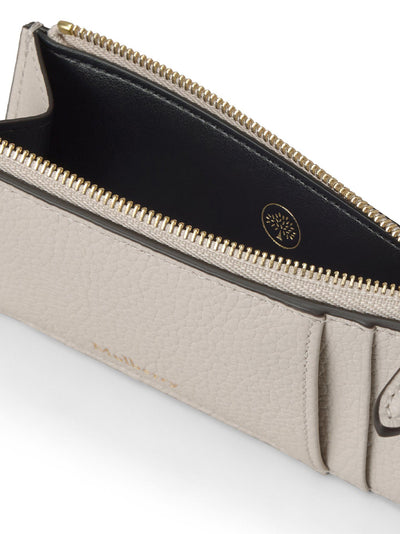 Continental Zipped Long Card Holder (Chalk)