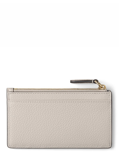 Continental Zipped Long Card Holder (Chalk)