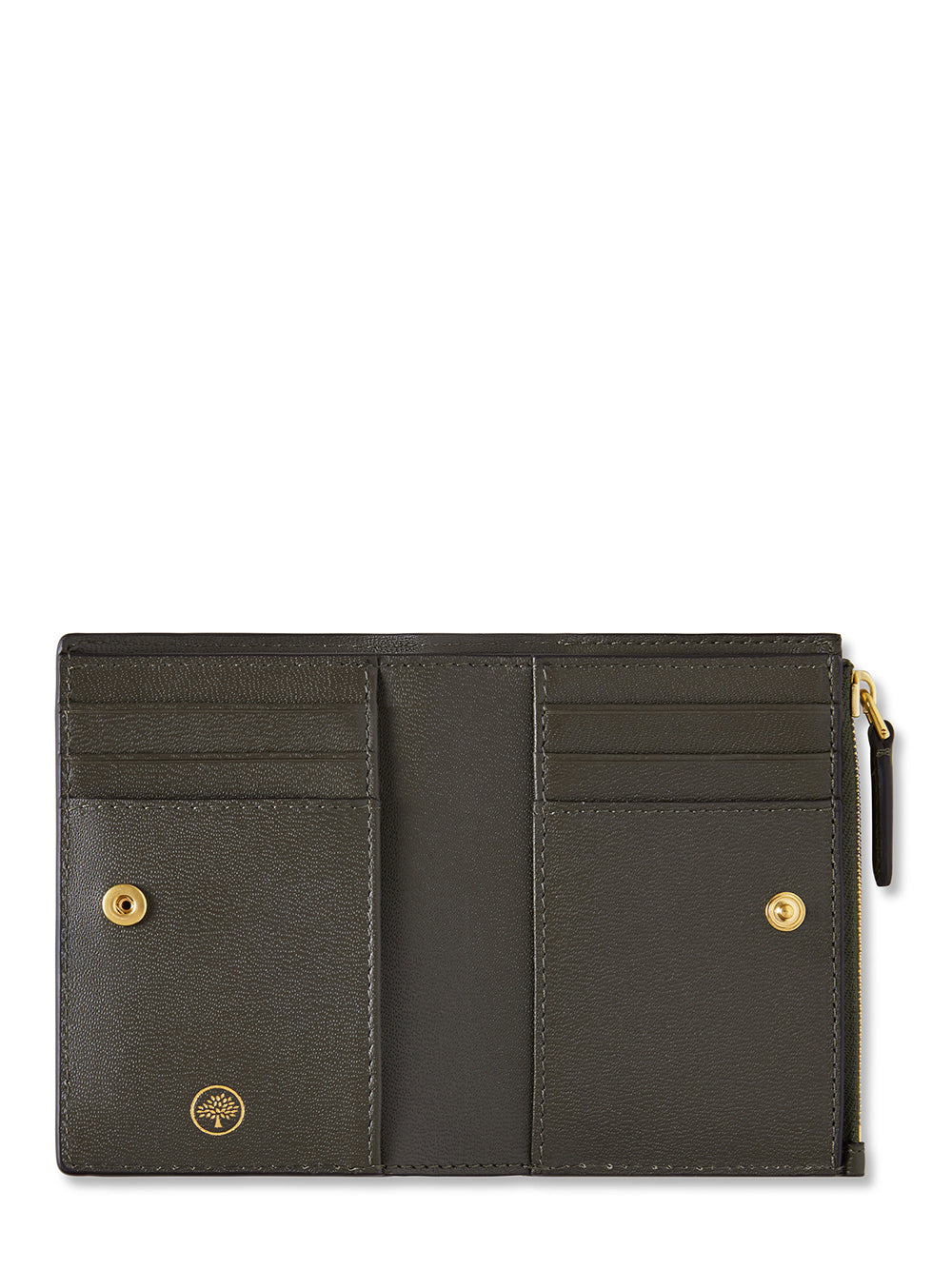 Continental Bifold Zipped Wallet (Juniper Green)