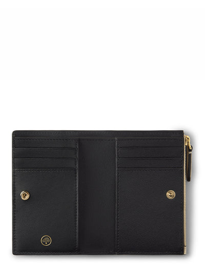 Continental Bifold Zipped Wallet (Chalk)