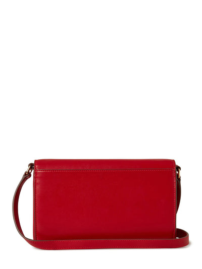 Lana Wallet On Strap Scarlet Red