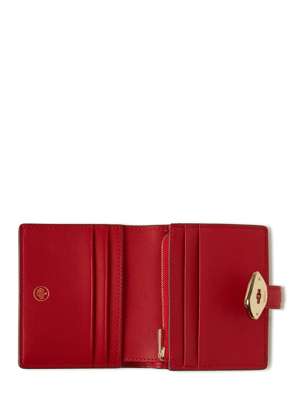 Lana Compact Wallet Scarlet Red