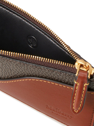 Heritage Zipped Long Card Holder (Mole & Cognac)
