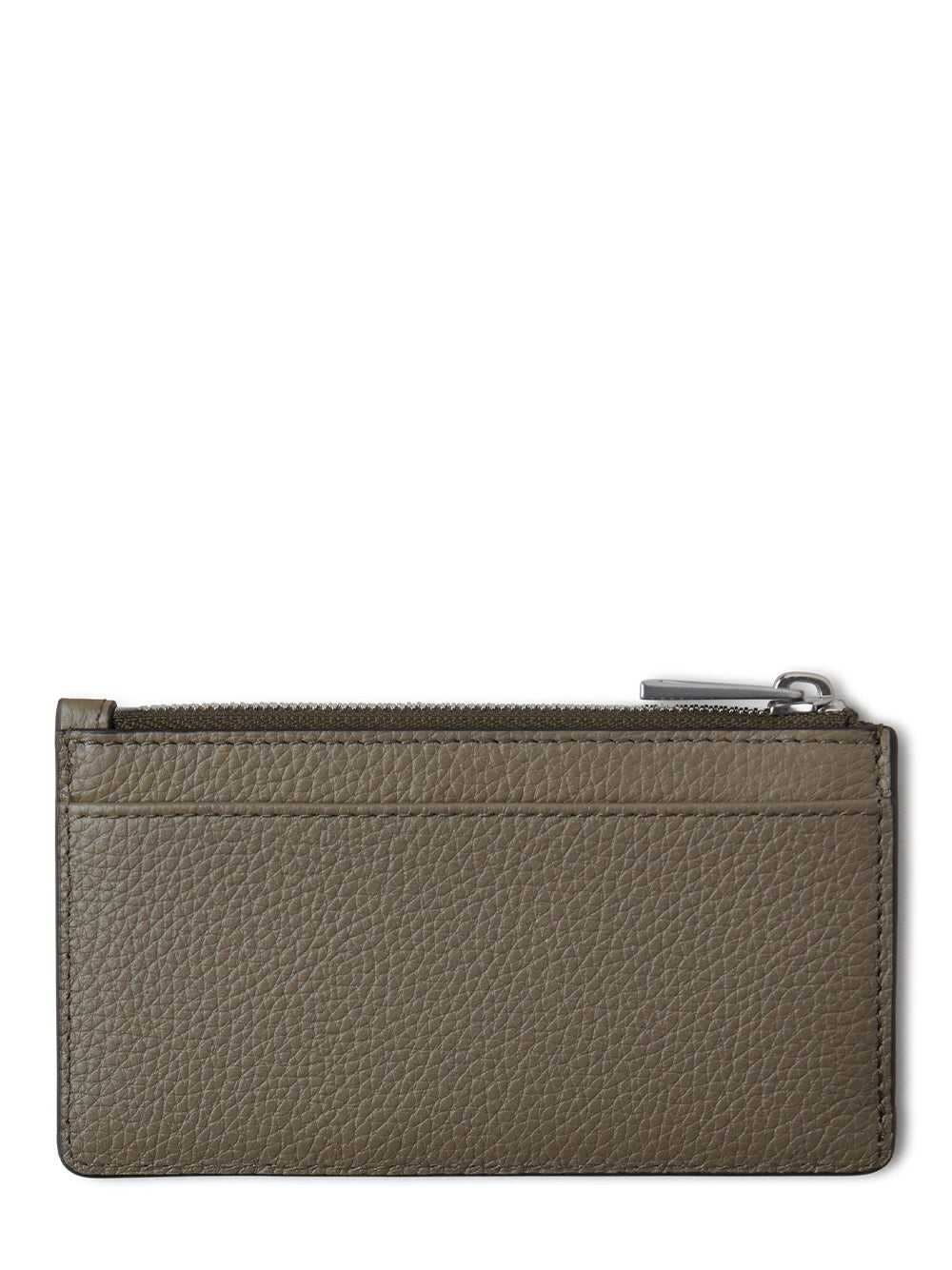 Farringdon Long Zipped Credit Card Holder (Linen Green)