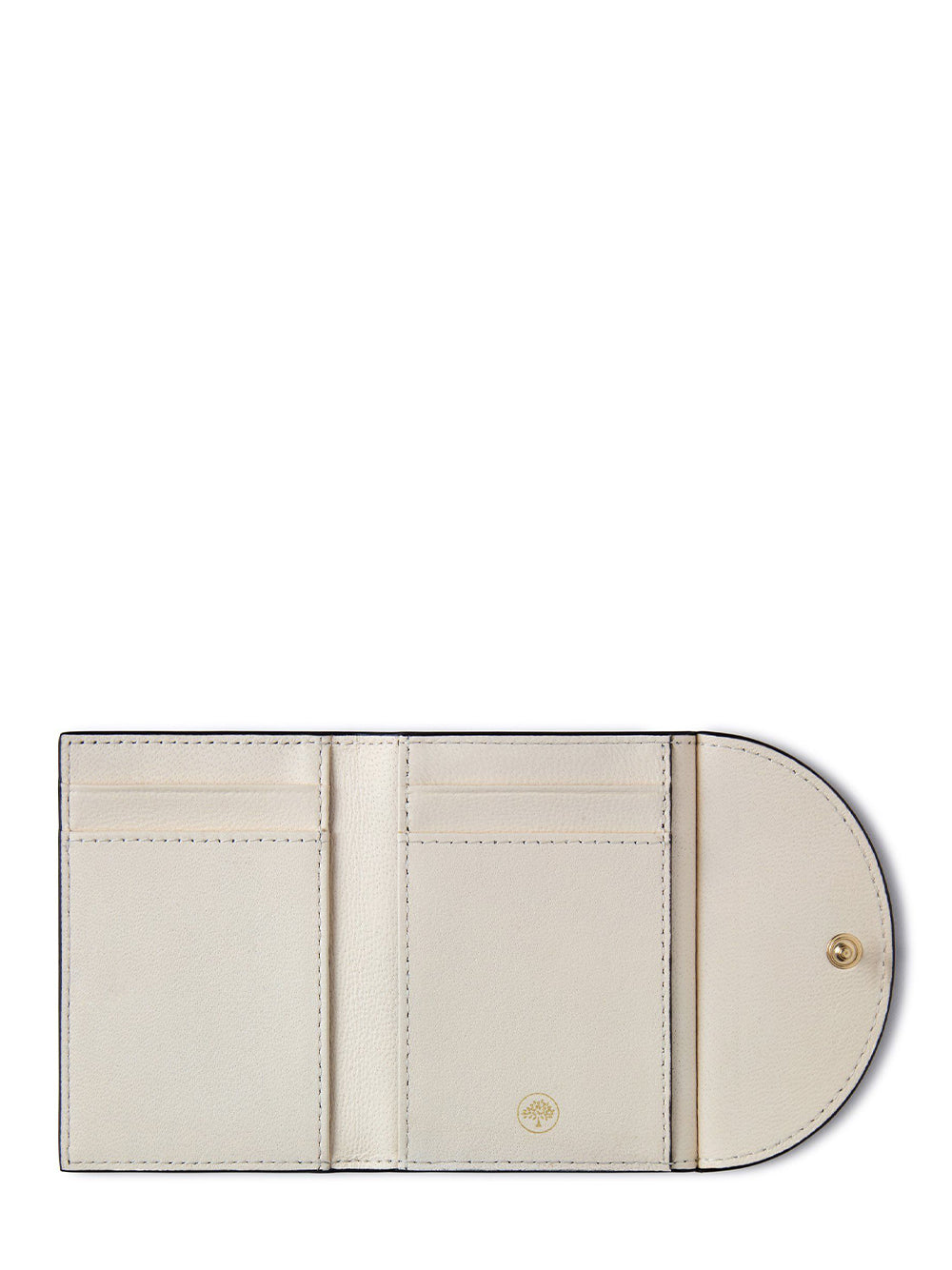 Compact Bifold Card Wallet (Eggshell & Linen Green)