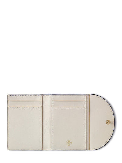 Compact Bifold Card Wallet (Eggshell & Linen Green)