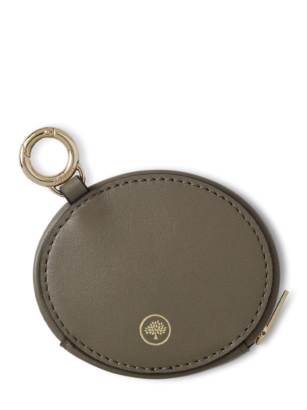 Zipped Case Keyring (Linen Green)