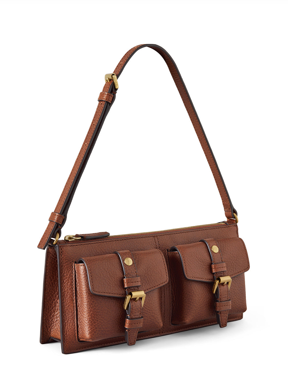 Mini Roxanne Shoulder Bag (Oak)