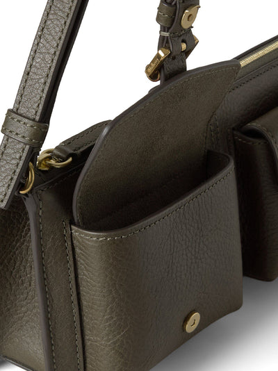 Mini Roxanne Shoulder Bag (Juniper Green)