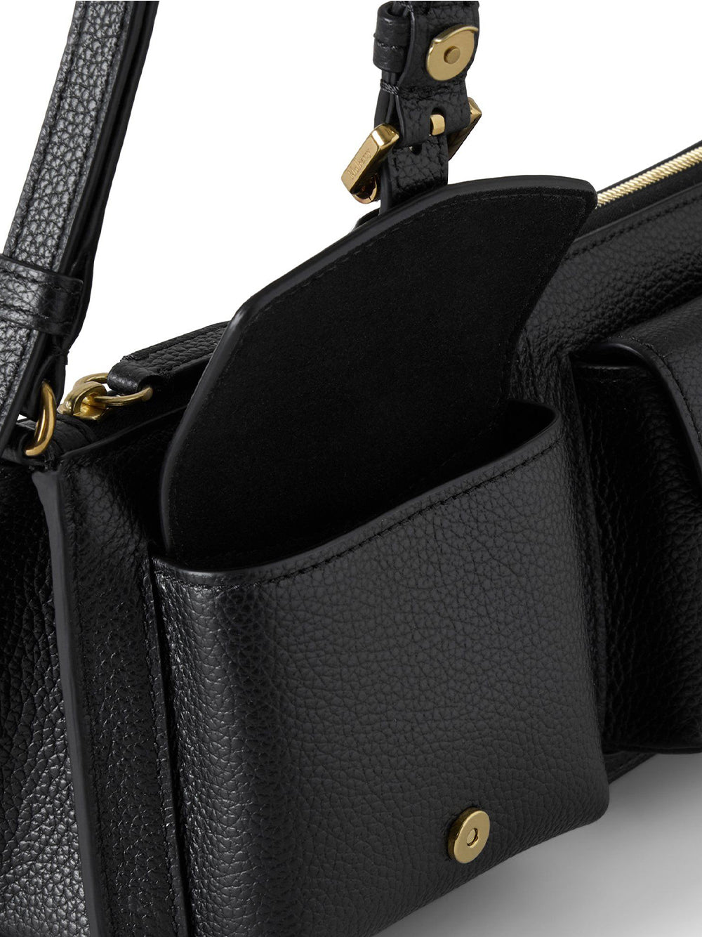 Mini Roxanne Shoulder Bag (Black)