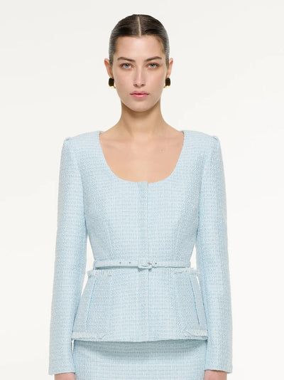 Boucle Jacket Blue
