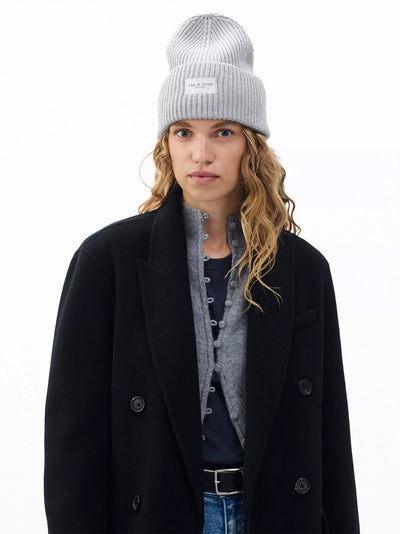 Blake Metallic Beanie Slvr