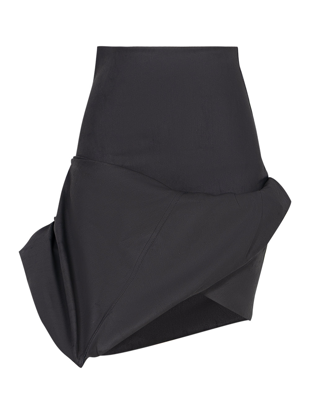 Rick Owens Draped Mini Skirt Black