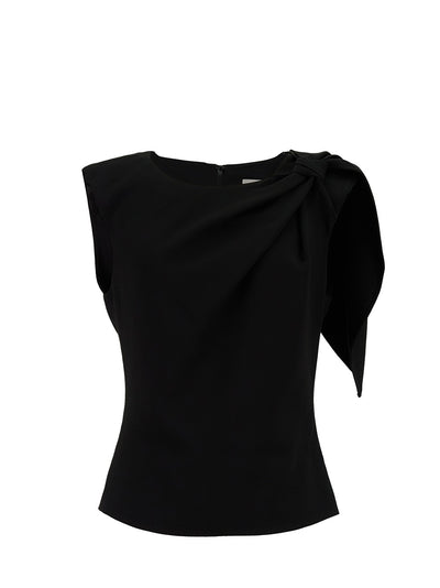 ROLAND-MOURET-Stretch-Cady-Top-Black-01