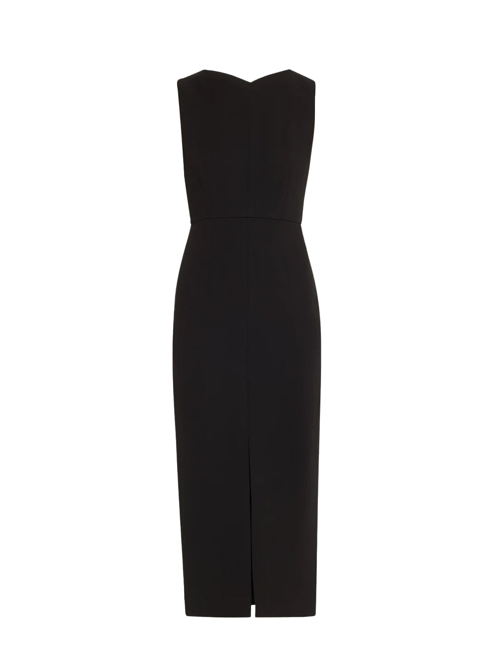 Heavy Cady Midi Dress (Black)