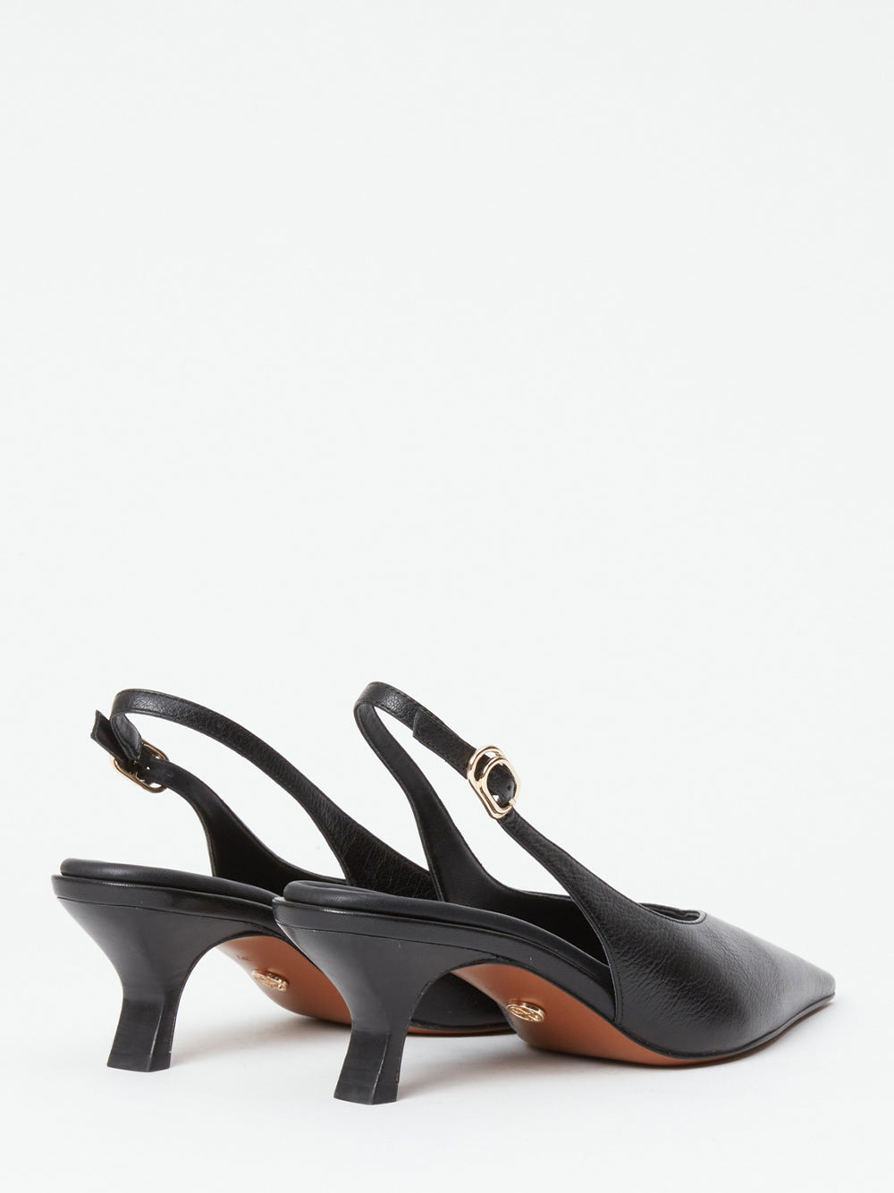 Madison Slingback Heel Black