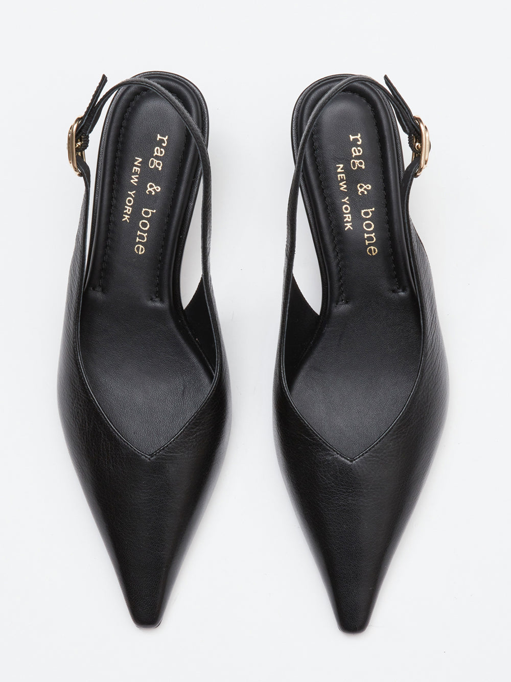 Madison Slingback Heel Black