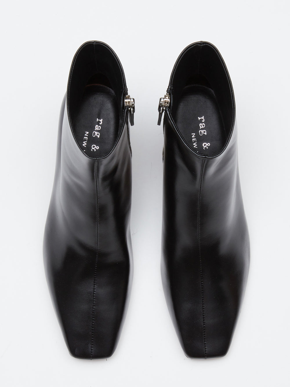 Avery Zip Boot Black