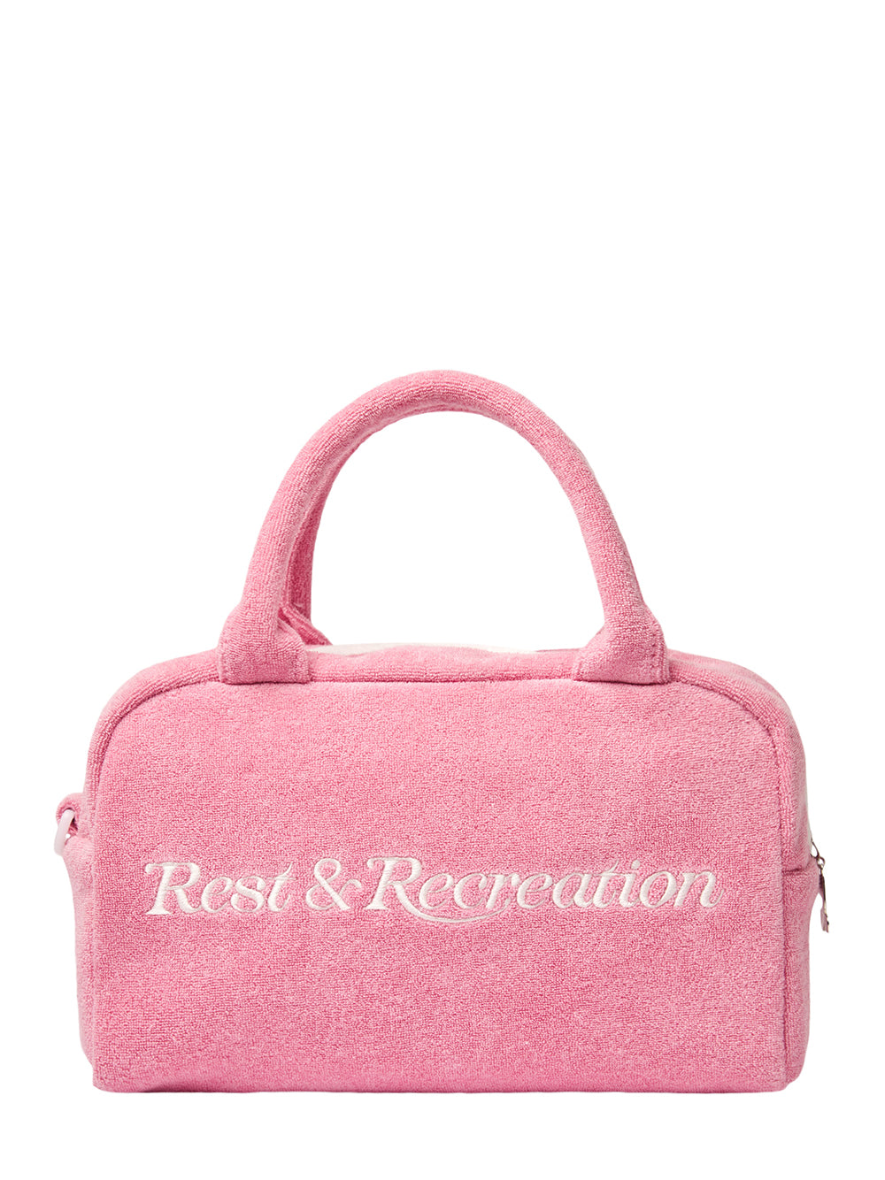 RR Logo Terry Tote Bag Pink