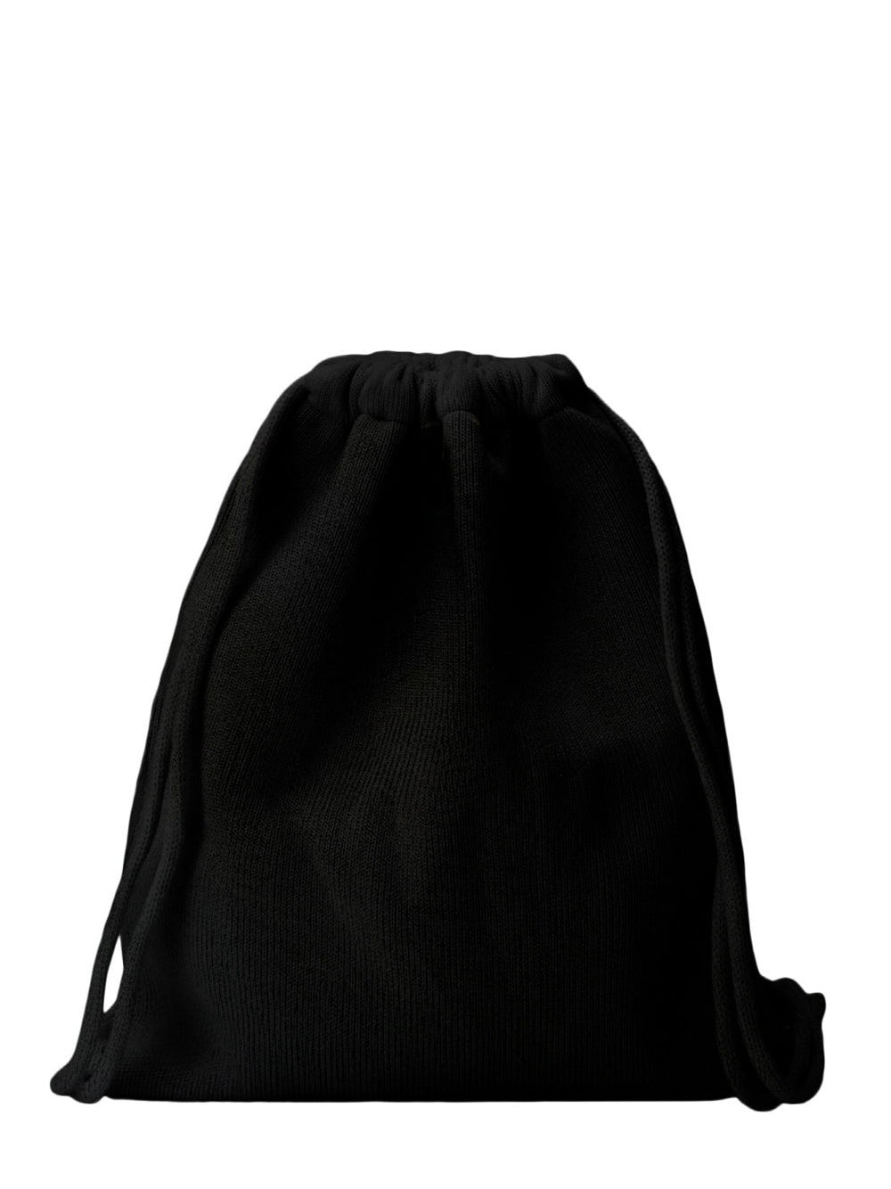 RR Jacquard String Backpack Black