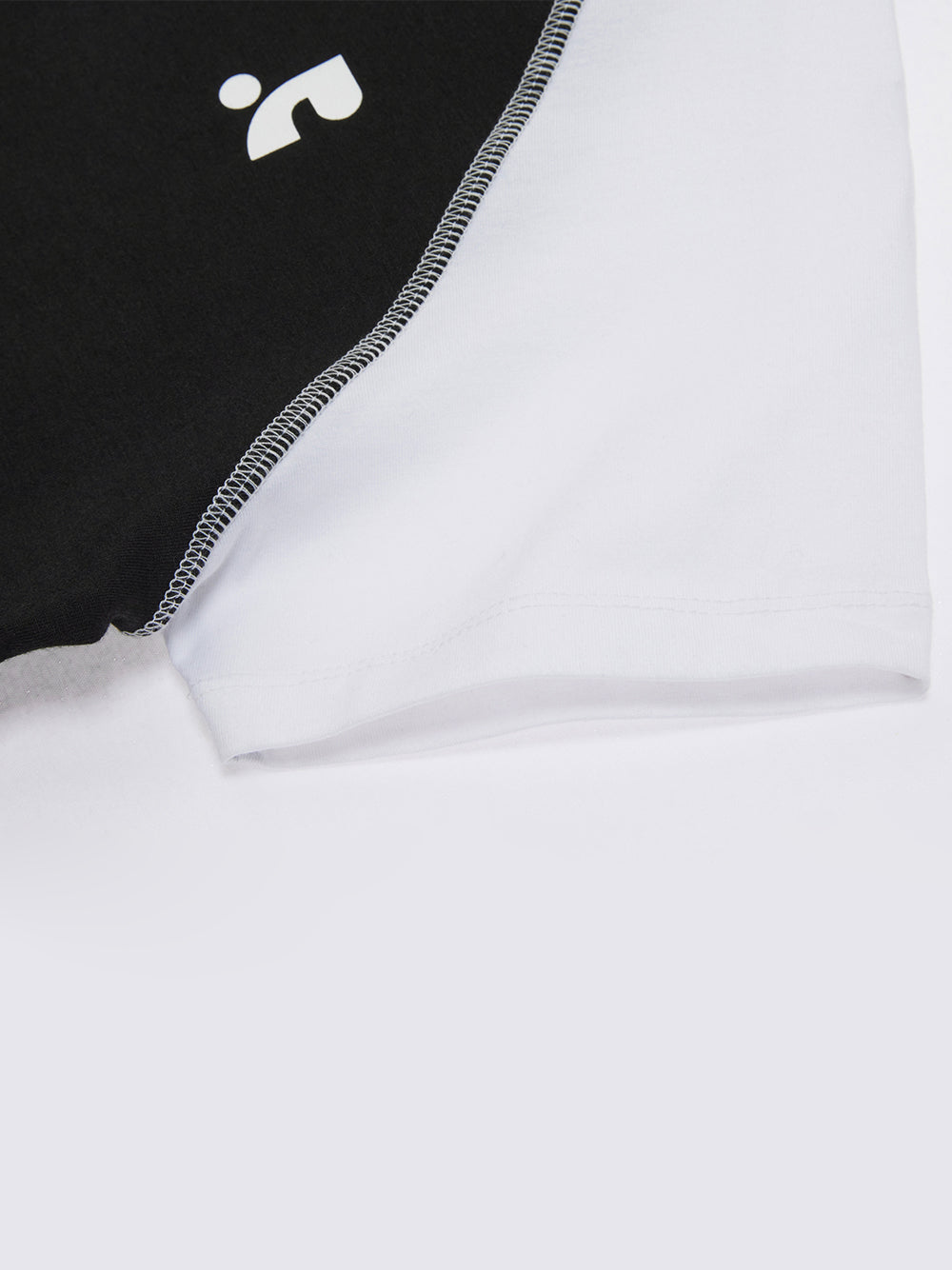 Raglan Crop Top Black