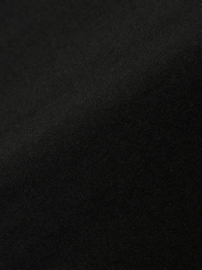 Raglan Crop Top Black