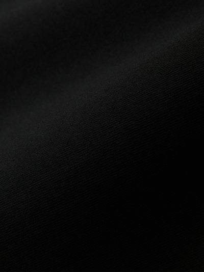 Logo Lip Neck T-shirt Black