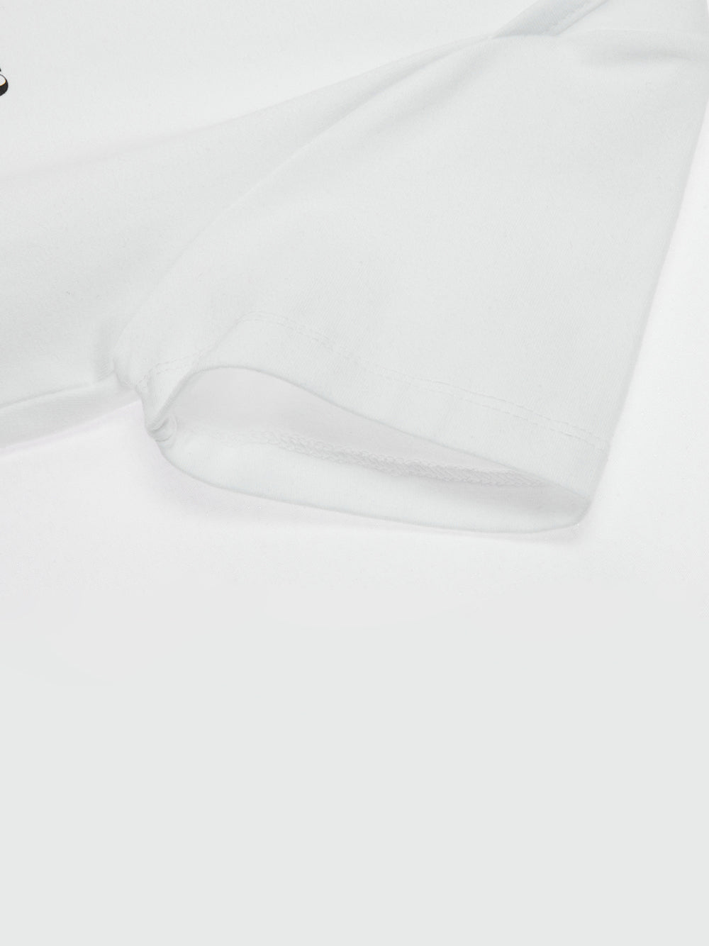 Logo Lip Neck T-shirt White