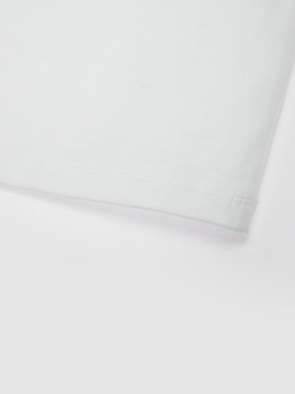 Logo Lip Neck T-shirt White