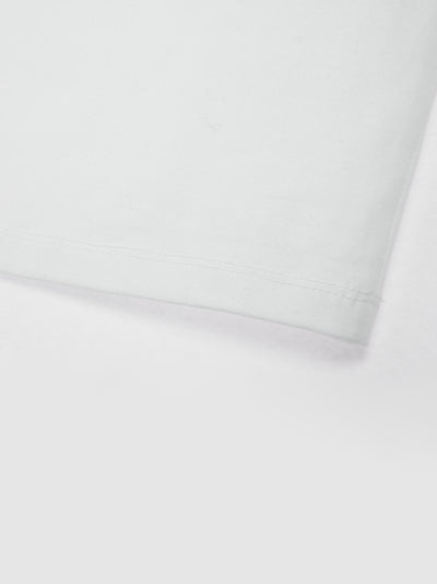 Logo Lip Neck T-shirt White