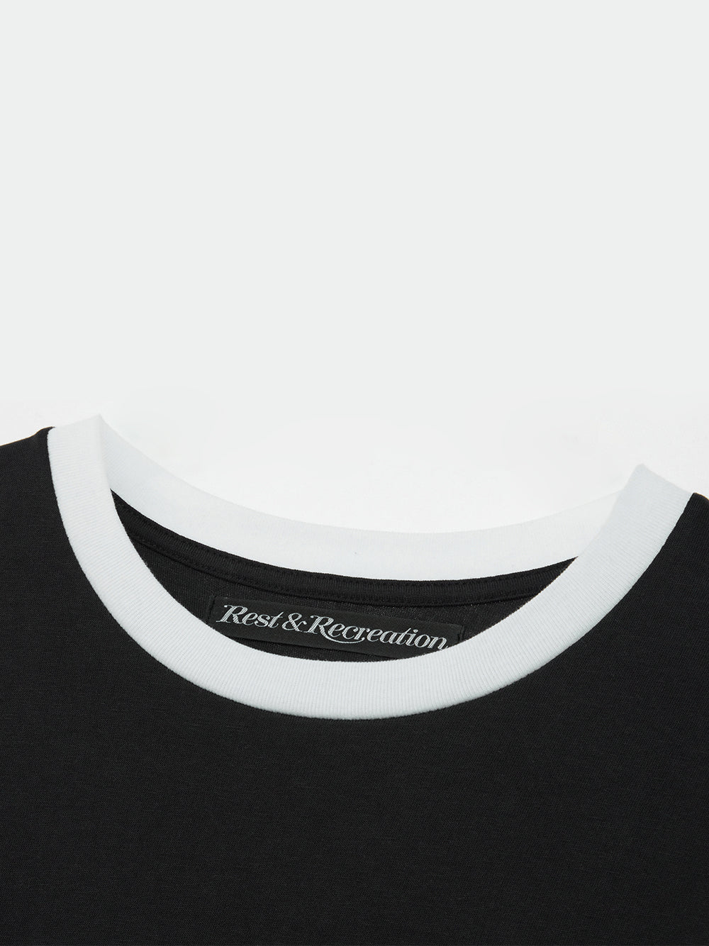 Logo Ringer T-shirt Black