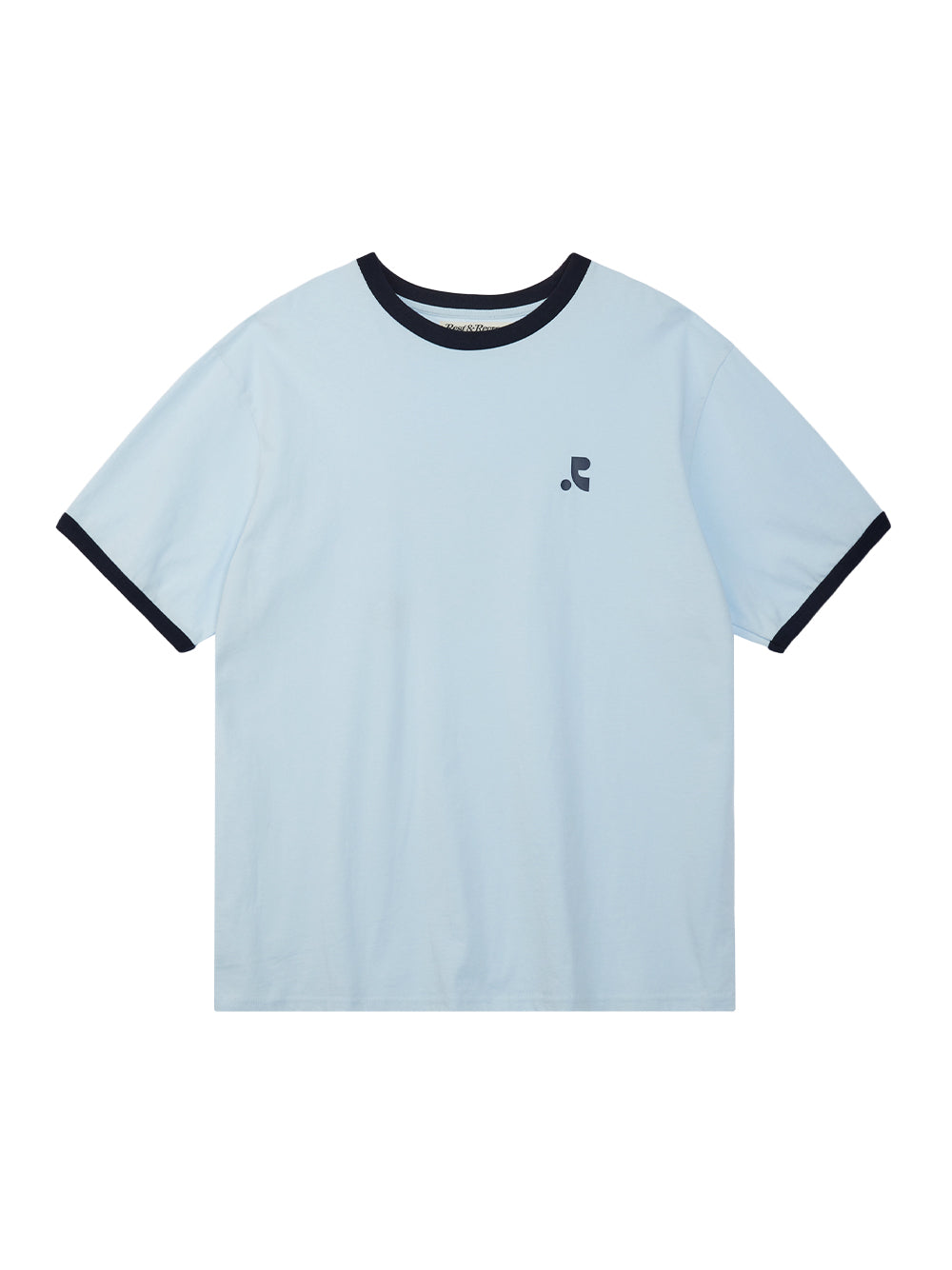 Logo Ringer T-shirt Sky Blue