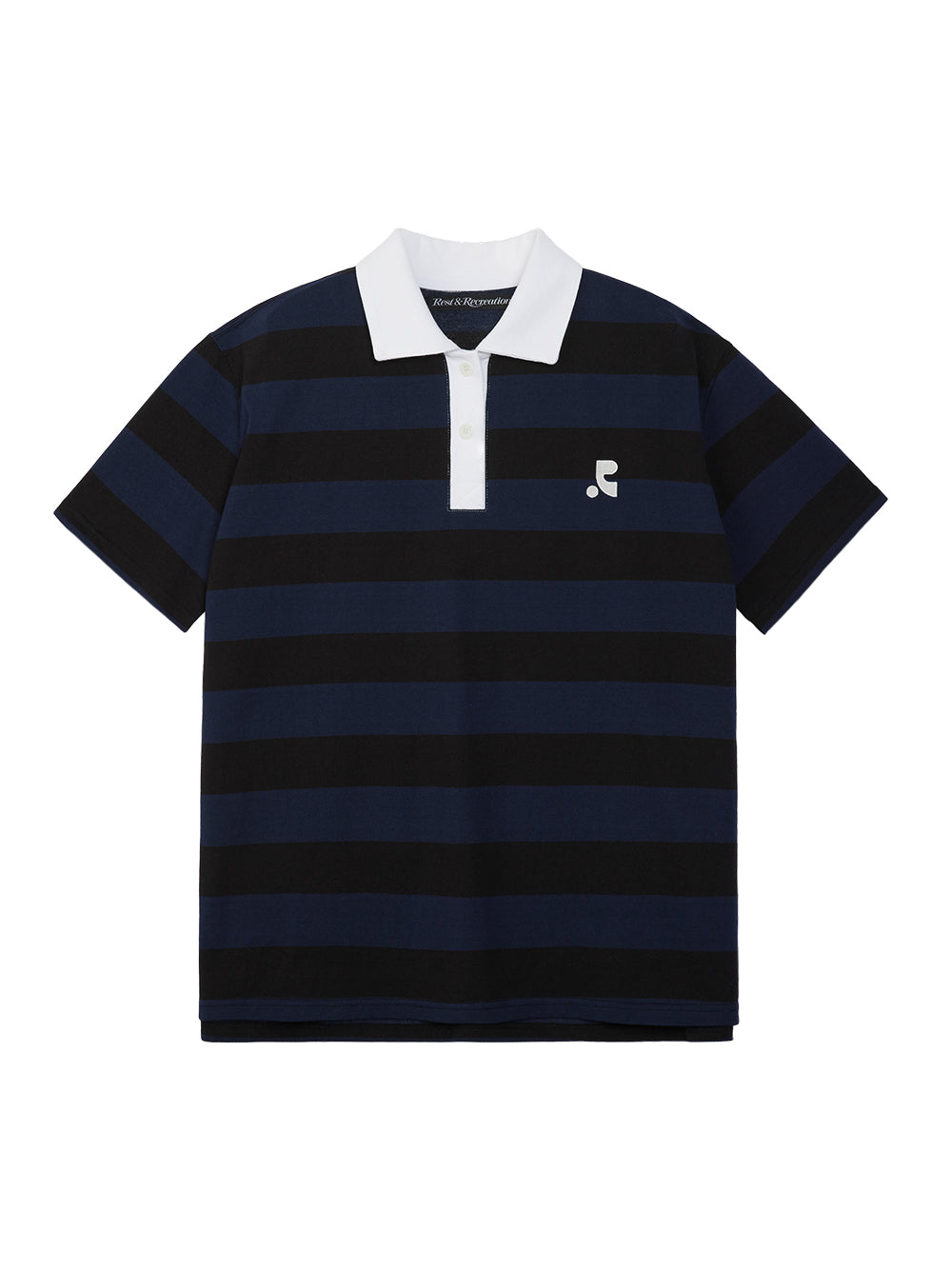 Stripe Rugby T-shirt Blue