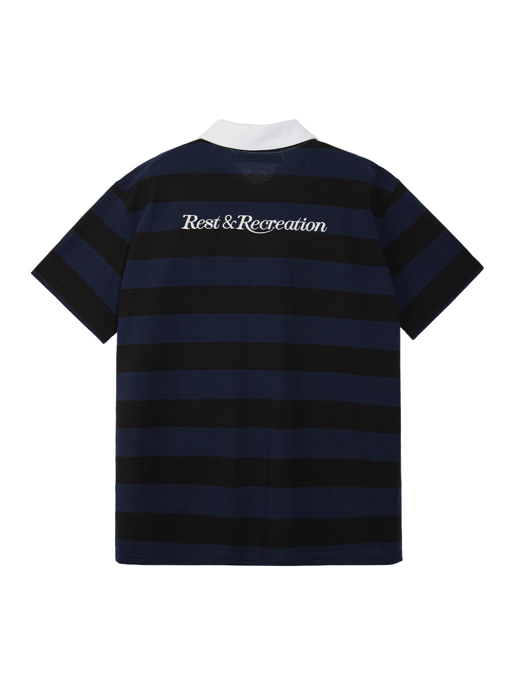 Stripe Rugby T-shirt Blue