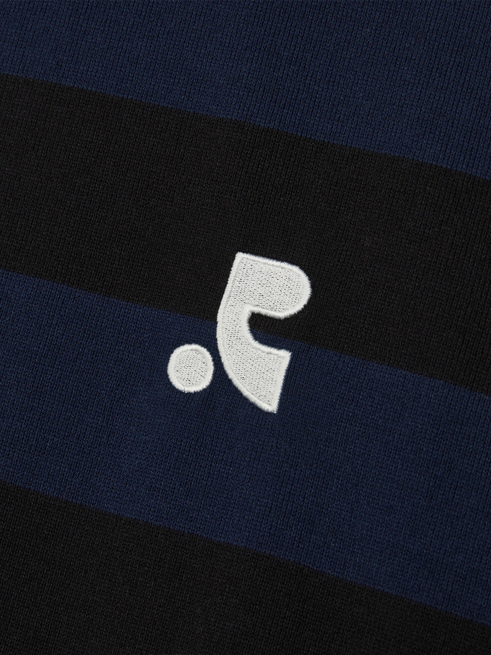 Stripe Rugby T-shirt Blue