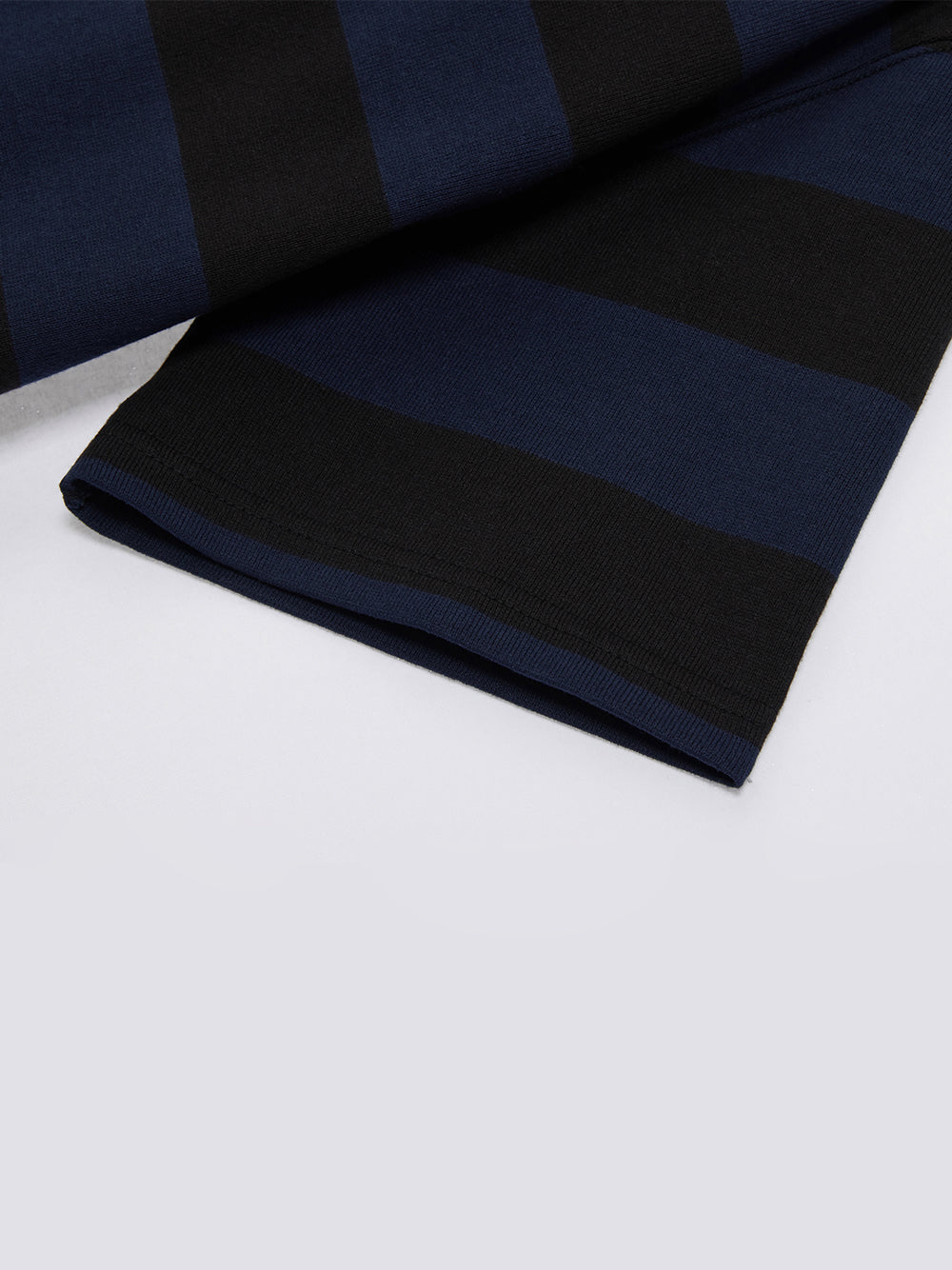 Stripe Rugby T-shirt Blue