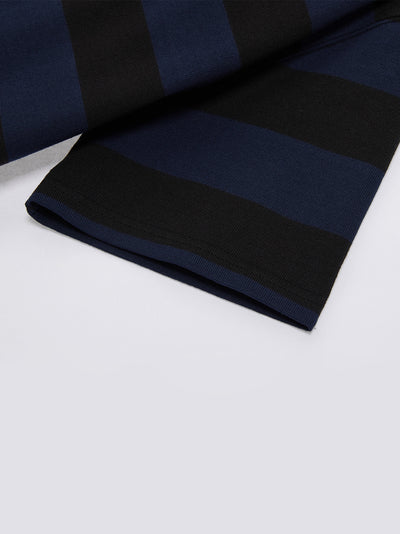 Stripe Rugby T-shirt Blue