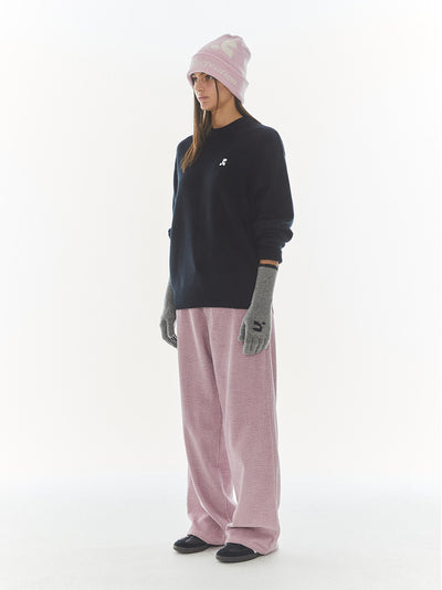 Logo Corduroy Pants (Pink)