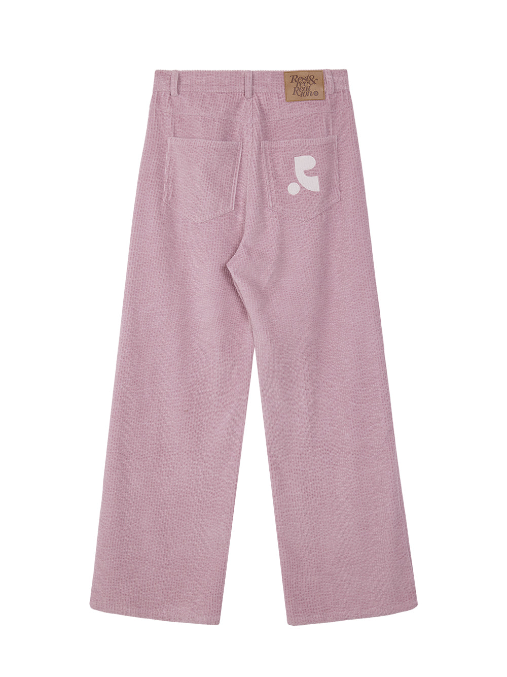 Logo Corduroy Pants (Pink)