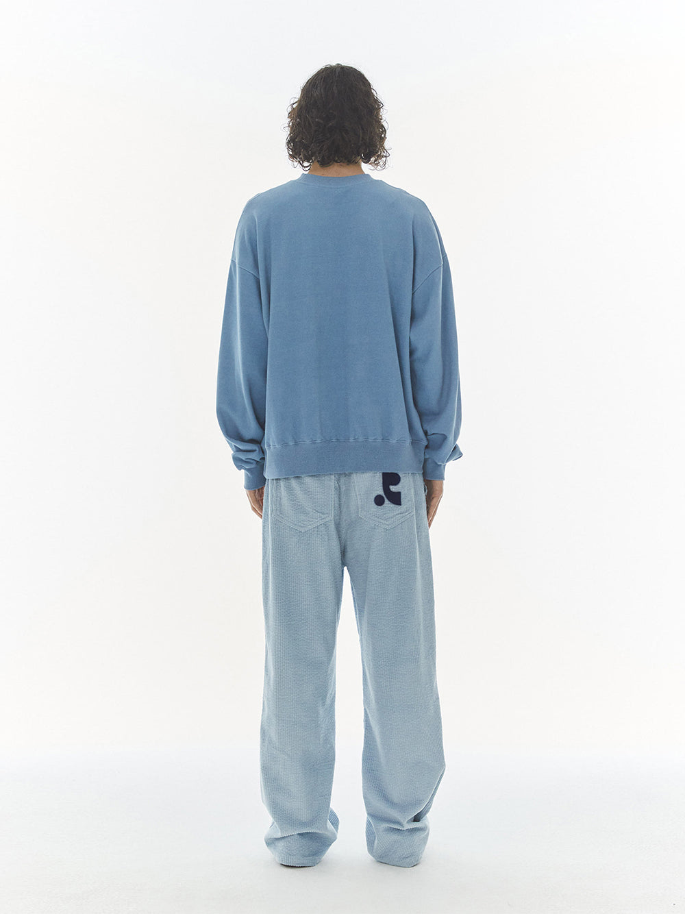 Logo Corduroy Pants (Sky Blue)