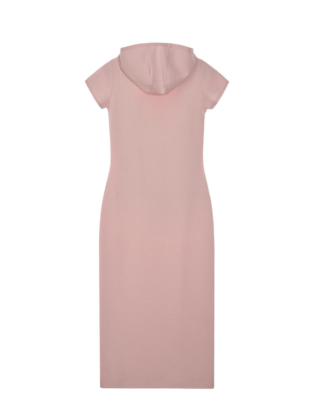 Hood Maxi Dress (Pink)