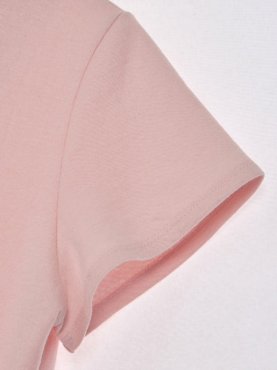 Hood Maxi Dress (Pink)