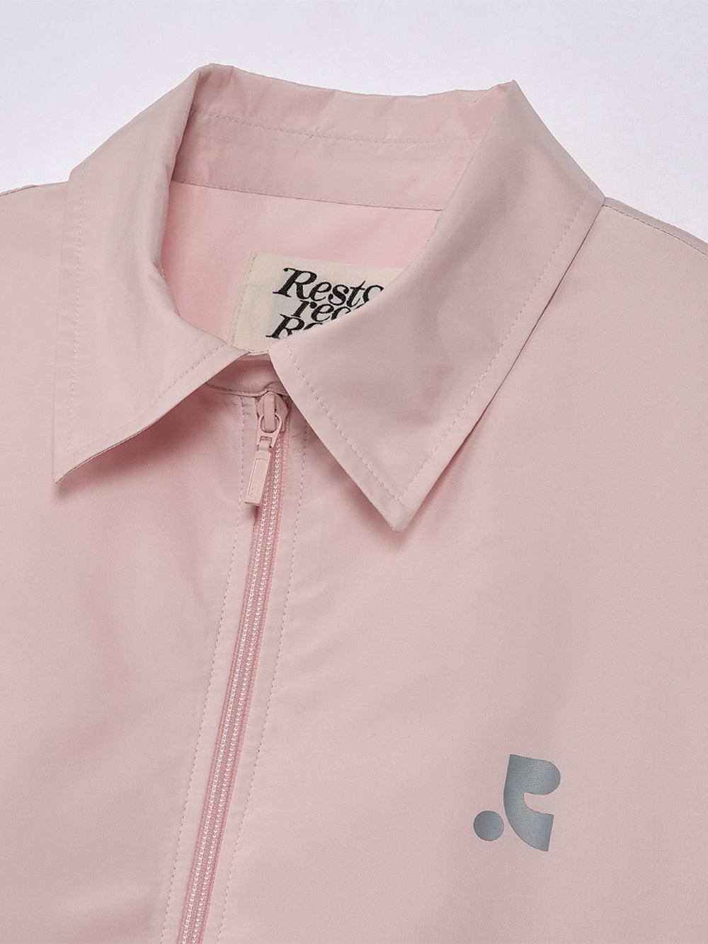 Oversized Collar Jacket (Pink)
