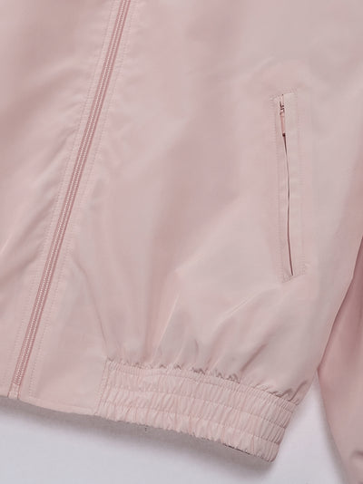 Oversized Collar Jacket (Pink)