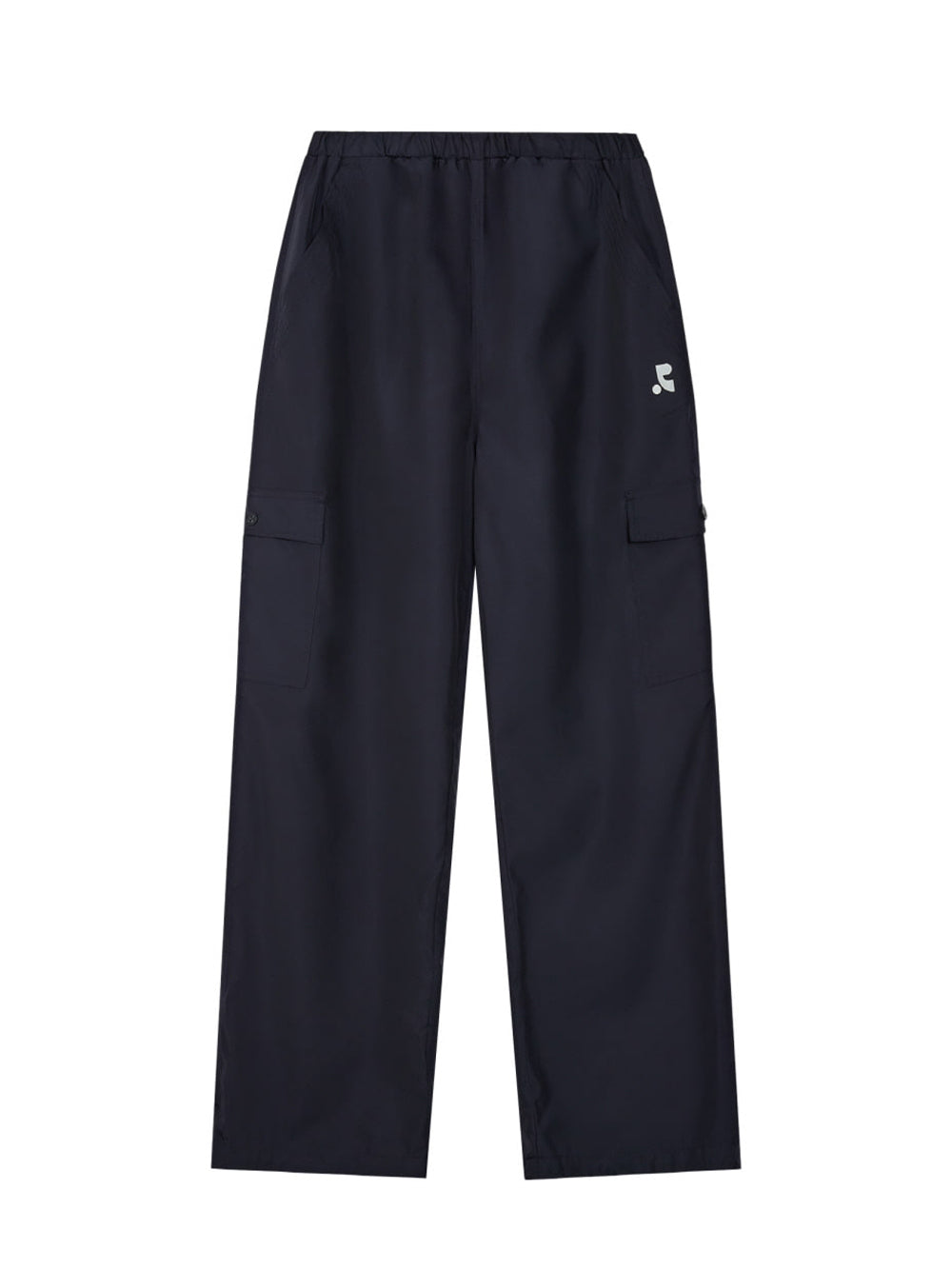 Wide Cargo Pants Dark Navy