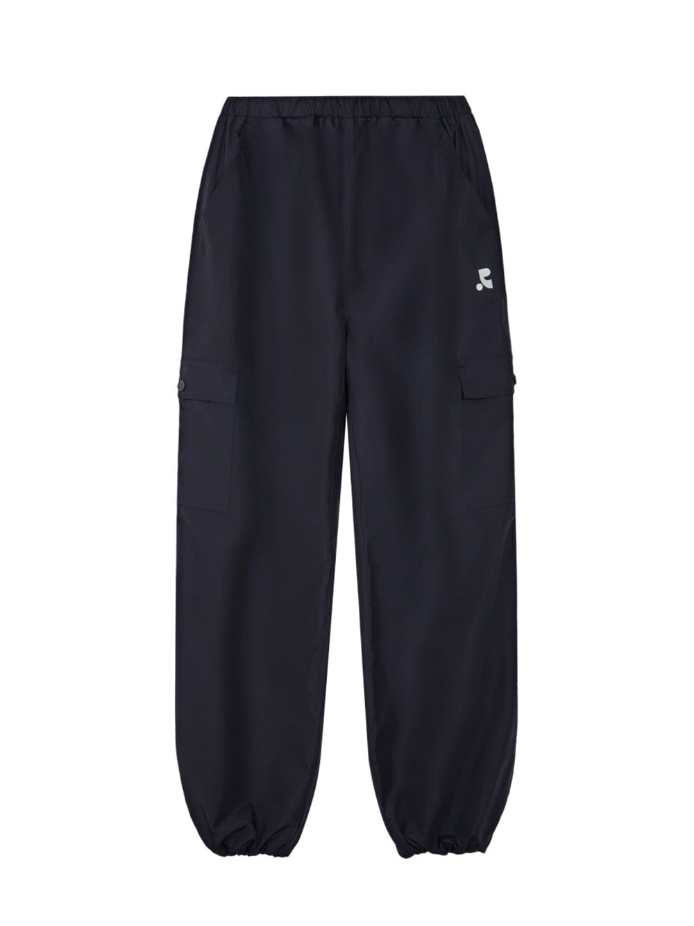 Wide Cargo Pants Dark Navy