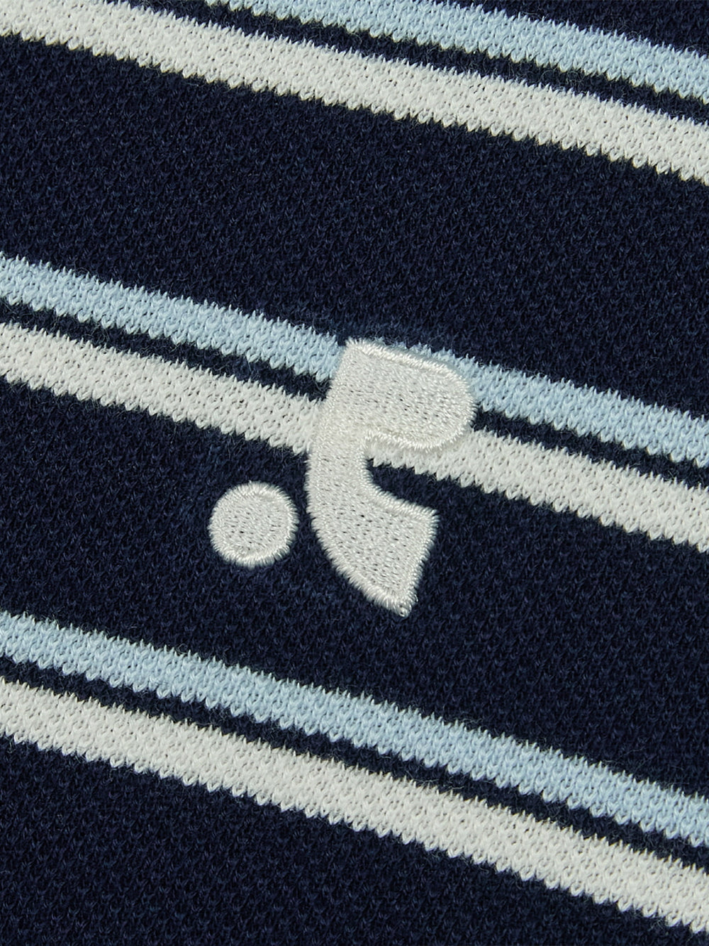 Stripe Jersey Shirt Navy