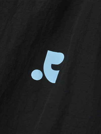 V-Neck Wind Shirt Black