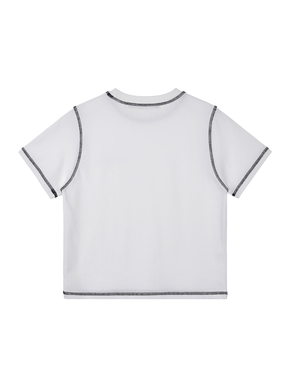 Color Stitch T-Shirt White
