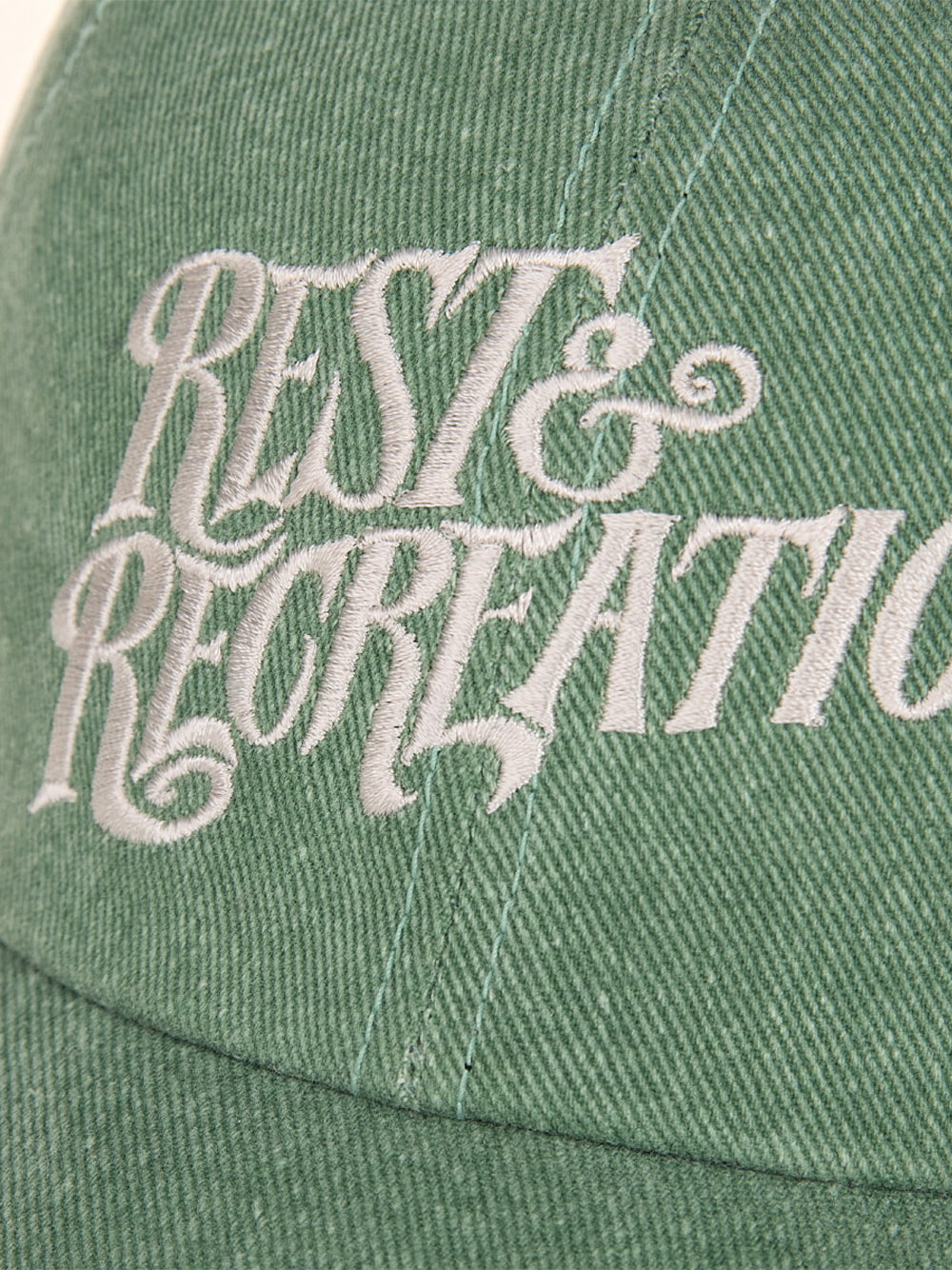 Wave Logo Washing Ball Cap (Green)